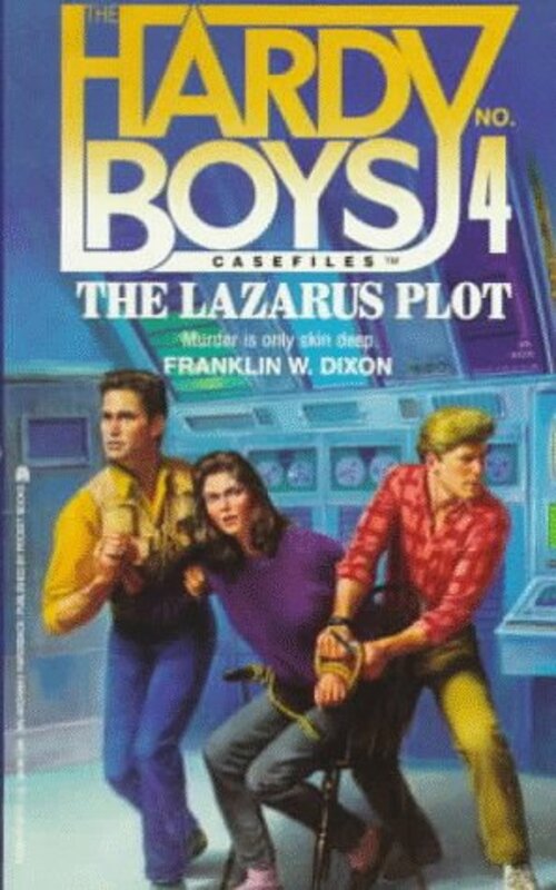 Book cover for "The Lazarus Plot" by Franklin W Dixon