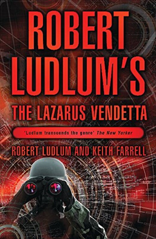 Book cover for "The Lazarus Vendetta" by Patrick Larkin