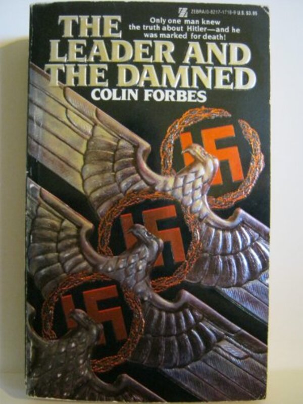 Book cover for "The Leader and the Damned" by Colin Forbes