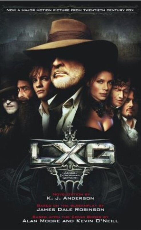 Book cover for "The League of Extraordinary Gentlemen" by Kevin J Anderson