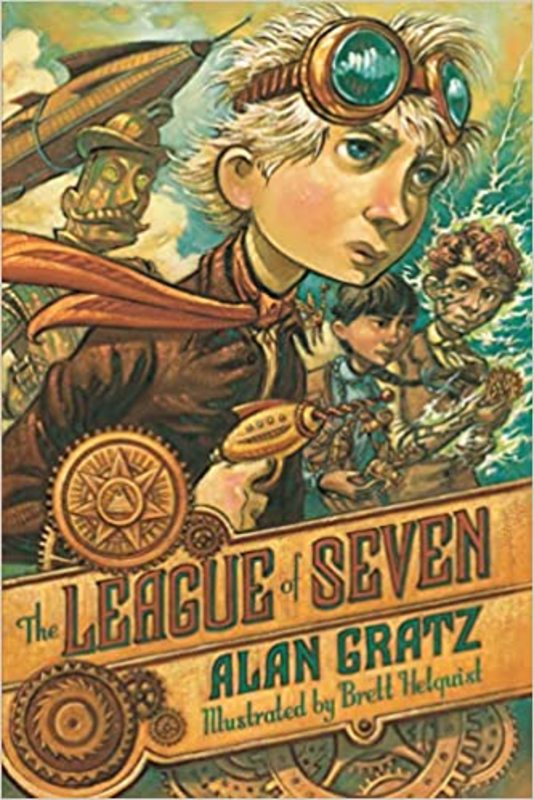 Book cover for "The League of Seven" by Alan Gratz