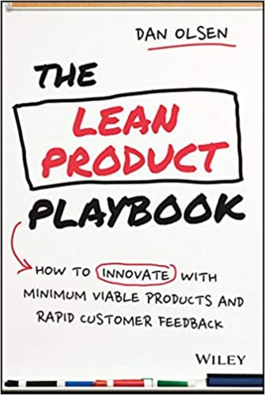 Book cover for "The Lean Product Playbook" by Dan Olsen