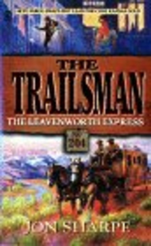 Book cover for "The Leavenworth Express" by Jon Sharpe