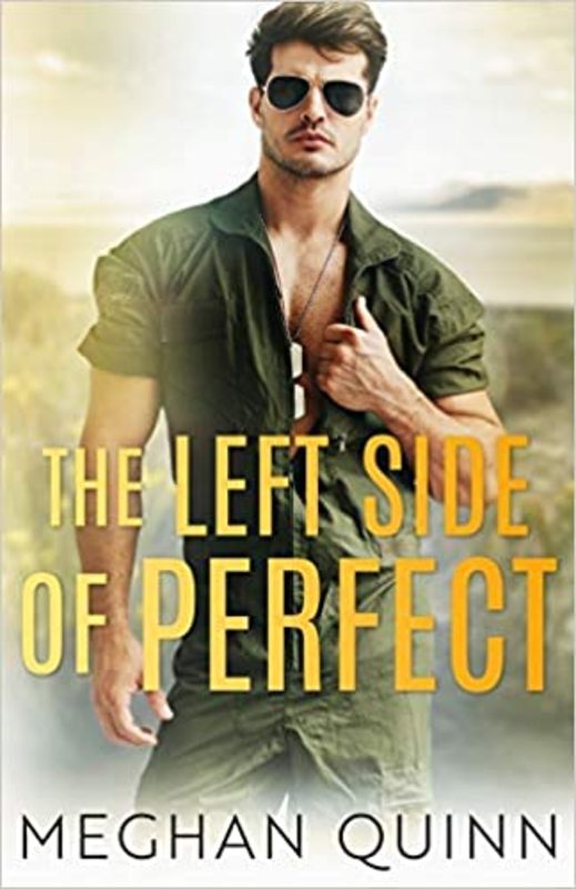 Book cover for "The Left Side of Perfect" by Meghan Quinn