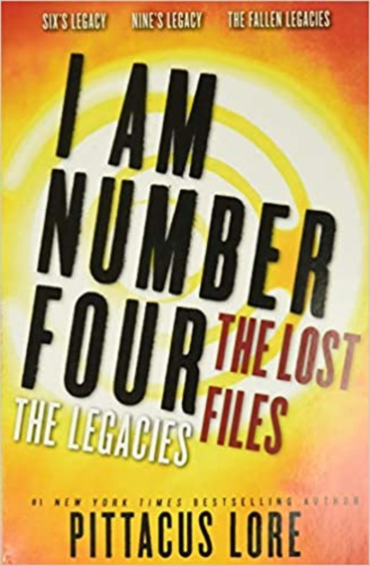 Book cover for "The Legacies" by Pittacus Lore