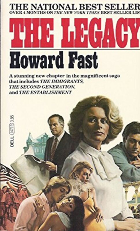 Book cover for "The Legacy" by Howard Fast
