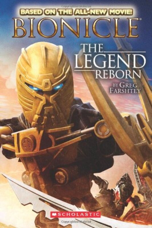 Book cover for "The Legend Reborn" by Greg Farshtey