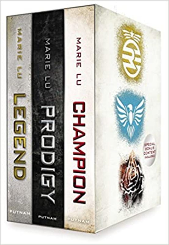 Book cover for "The Legend Trilogy"