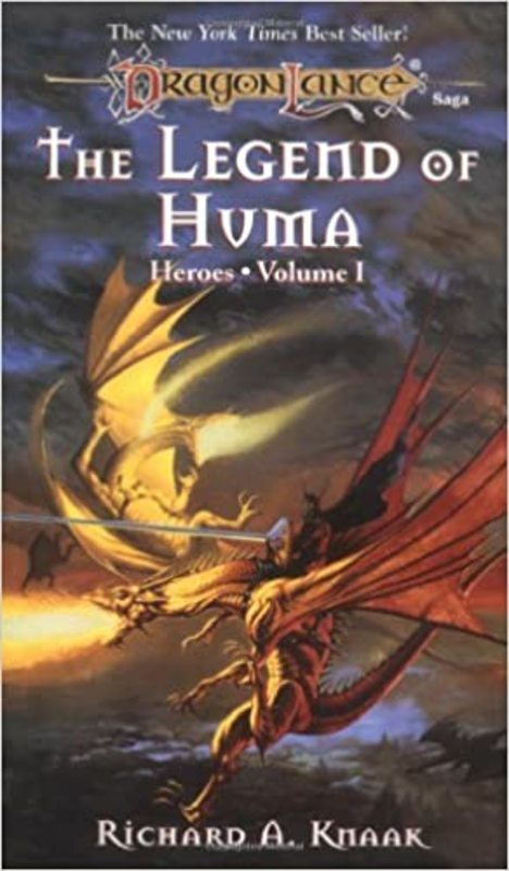 Book cover for "The Legend of Huma" by Richard Knaak