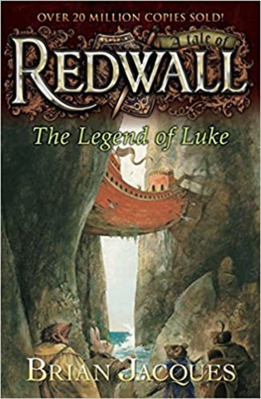 Book cover for "The Legend of Luke" by Brian Jacques