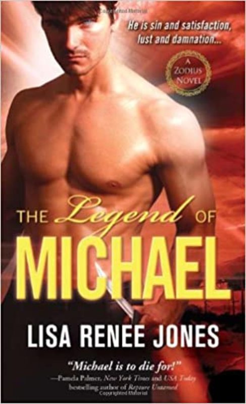 Book cover for "The Legend of Michael" by Lisa Renee Jones