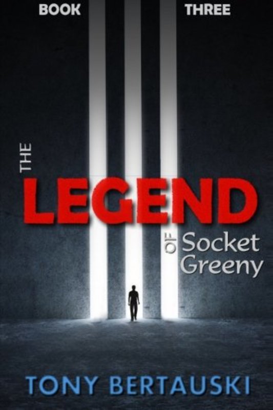 Book cover for "The Legend of Socket Greeny" by Tony Bertauski