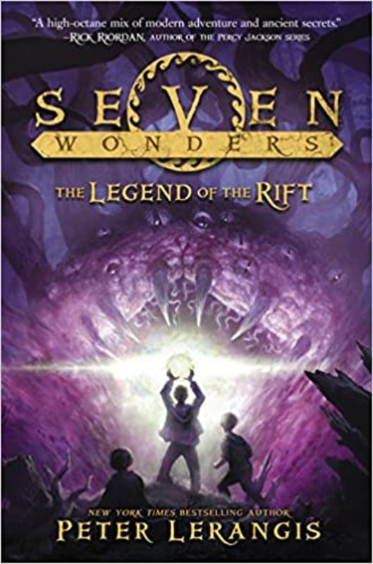 Book cover for "The Legend of the Rift" by Peter Lerangis