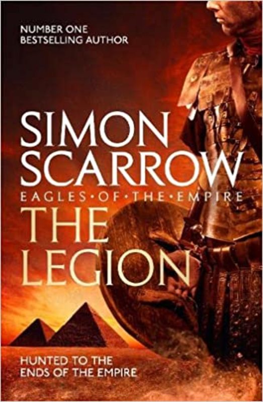 Book cover for "The Legion" by Simon Scarrow