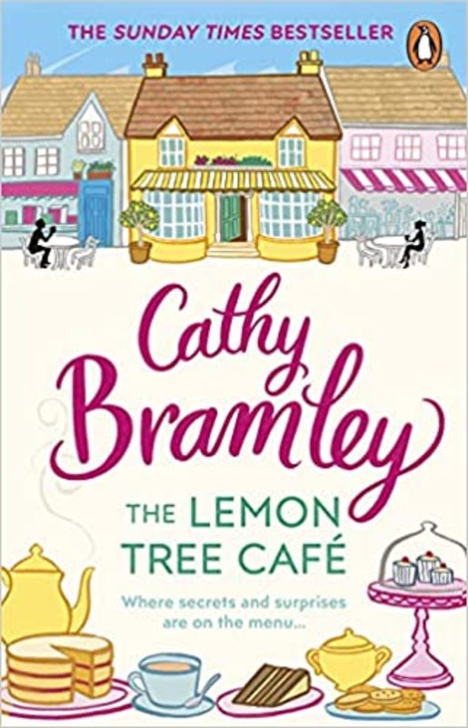 Book cover for "The Lemon Tree Café" by Cathy Bramley