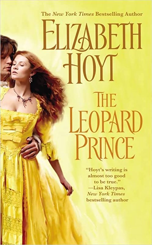 Book cover for "The Leopard Prince" by Elizabeth Hoyt