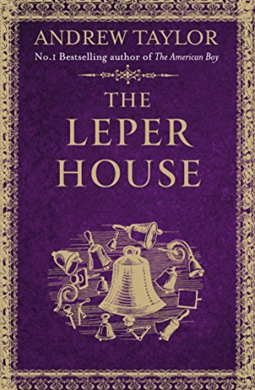 Book cover for "The Leper House" by Andrew Taylor