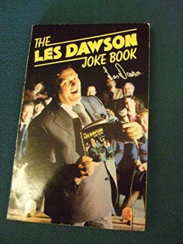Book cover for "The Les Dawson Joke Book" by Les Dawson