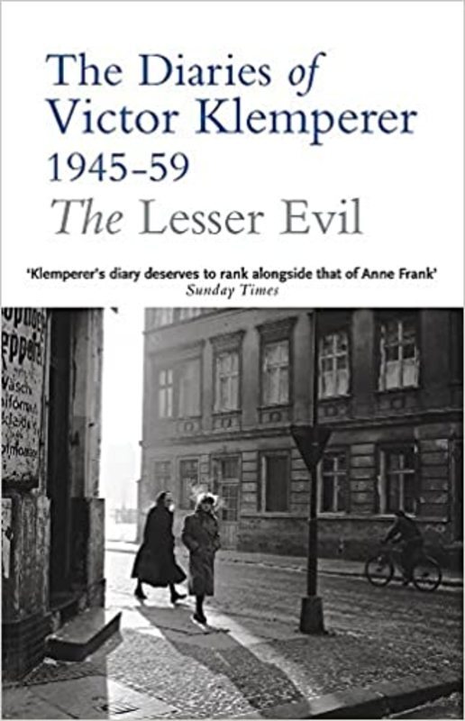 Book cover for "The Lesser Evil" by Victor Klemperer