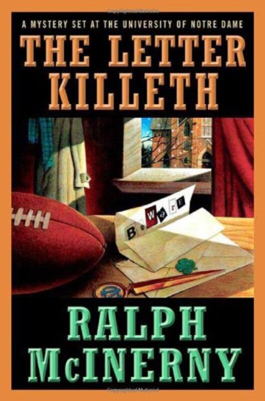 Book cover for "The Letter Killeth" by Ralph McInerny