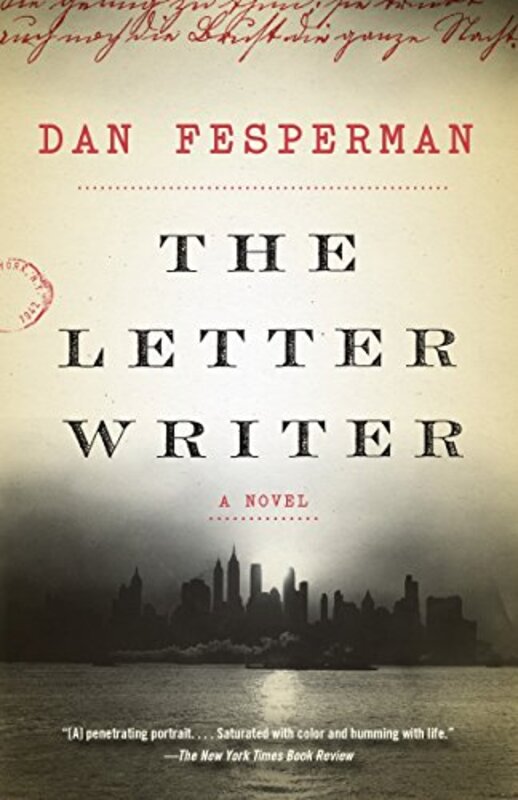 Book cover for "The Letter Writer" by Dan Fesperman