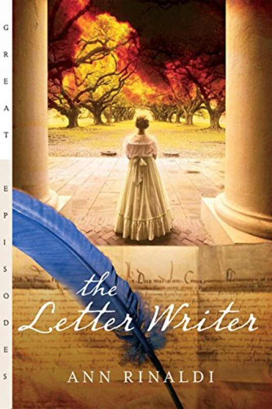 Book cover for "The Letter Writer" by Ann Rinaldi