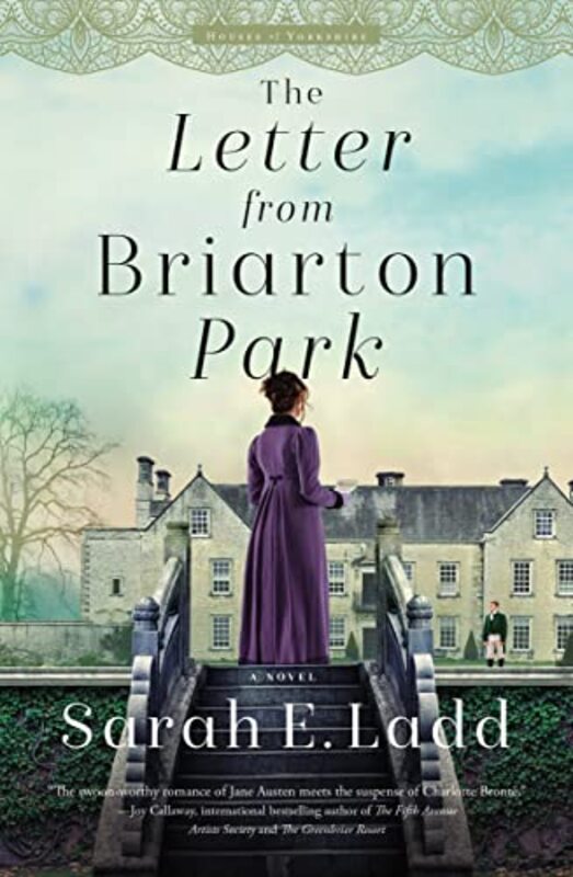 Book cover for "The Letter from Briarton Park" by Sarah E Ladd