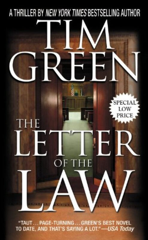 Book cover for "The Letter of the Law" by Tim Green