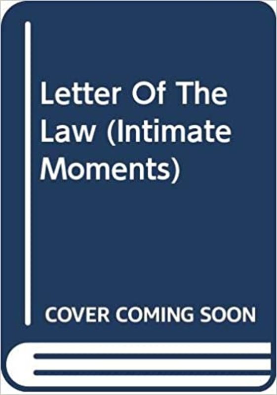Book cover for "The Letter of the Law" by Kristin James