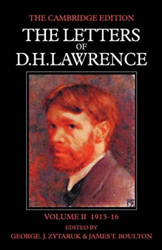 Book cover for "The Letters of D. H. Lawrence" by DH Lawrence