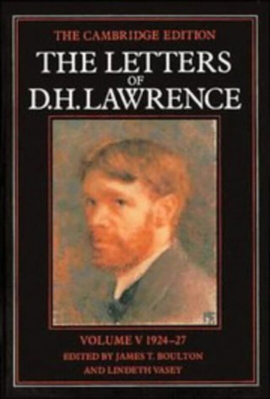 Book cover for "The Letters of D.H.Lawrence" by DH Lawrence