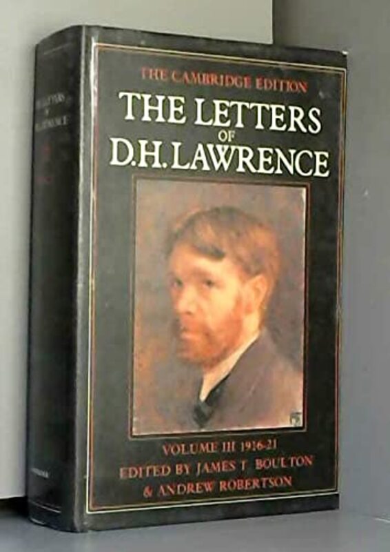 Book cover for "The Letters of D.H.Lawrence" by DH Lawrence
