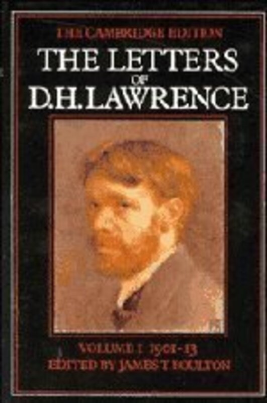 Book cover for "The Letters of D.H.Lawrence" by DH Lawrence