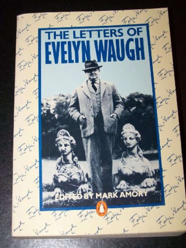 Book cover for "The Letters of Evelyn Waugh" by Evelyn Waugh
