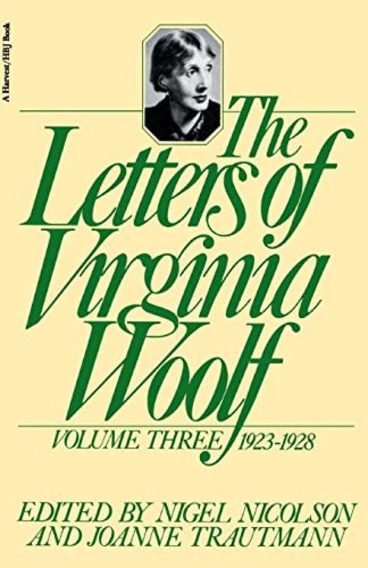 Book cover for "The Letters of Virginia Woolf, Vol. 3" by Virginia Woolf