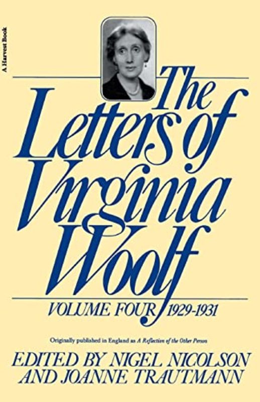 Book cover for "The Letters of Virginia Woolf, Vol. 4" by Virginia Woolf