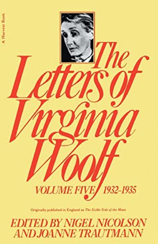 Book cover for "The Letters of Virginia Woolf, Vol. 5" by Virginia Woolf