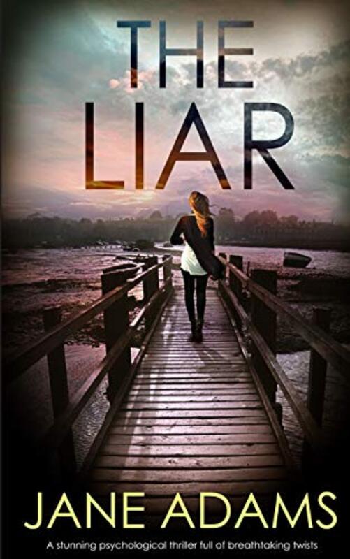 Book cover for "The Liar" by Jane Adams