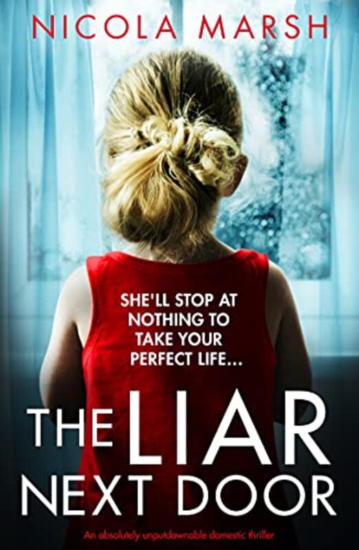 Book cover for "The Liar Next Door" by Nicola Marsh