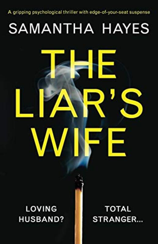 Book cover for "The Liar's Wife" by Samantha Hayes
