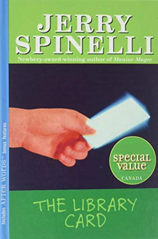 Book cover for "The Library Card" by Jerry Spinelli