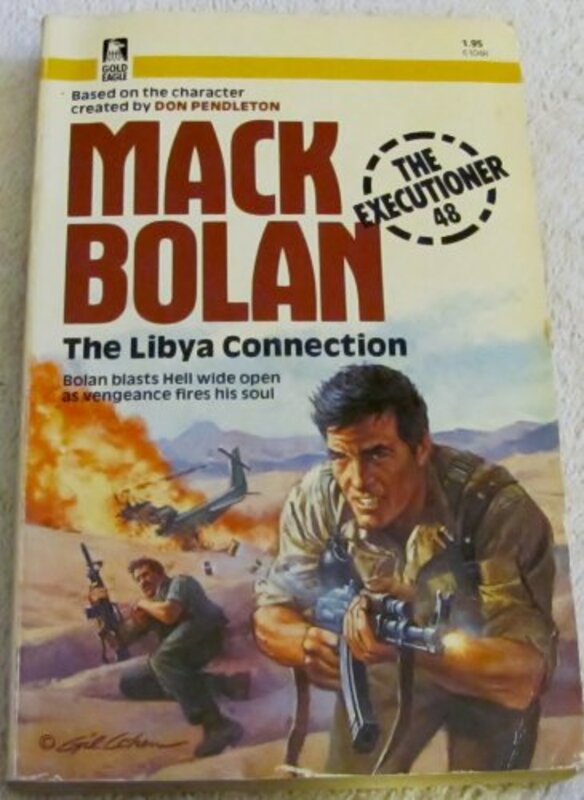 Book cover for "The Libya Connection" by Don Pendleton