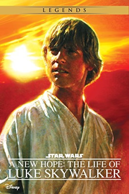 Book cover for "The Life of Luke Skywalker" by Various
