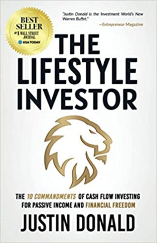 Book cover for "The Lifestyle Investor" by Justin Donald