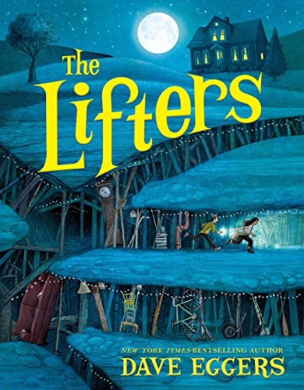 Book cover for "The Lifters" by Dave Eggers