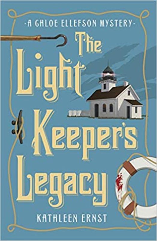 Book cover for "The Light Keeper's Legacy" by Kathleen Ernst