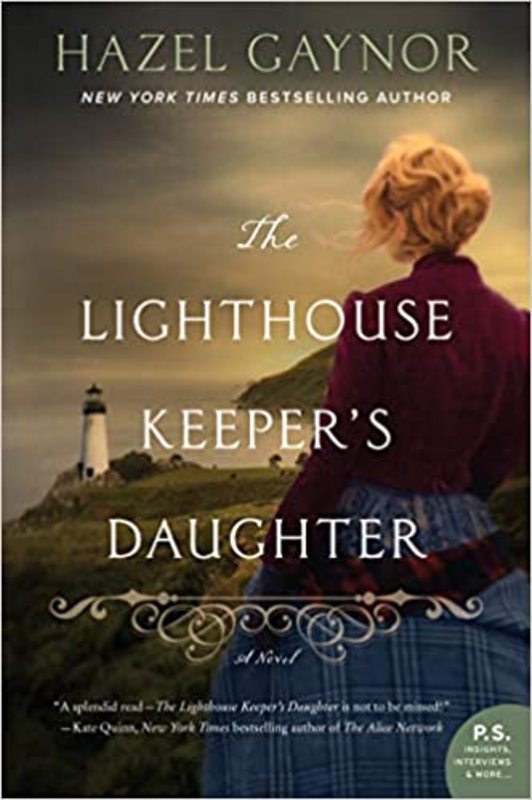 Book cover for "The Lighthouse Keeper's Daughter" by Hazel Gaynor