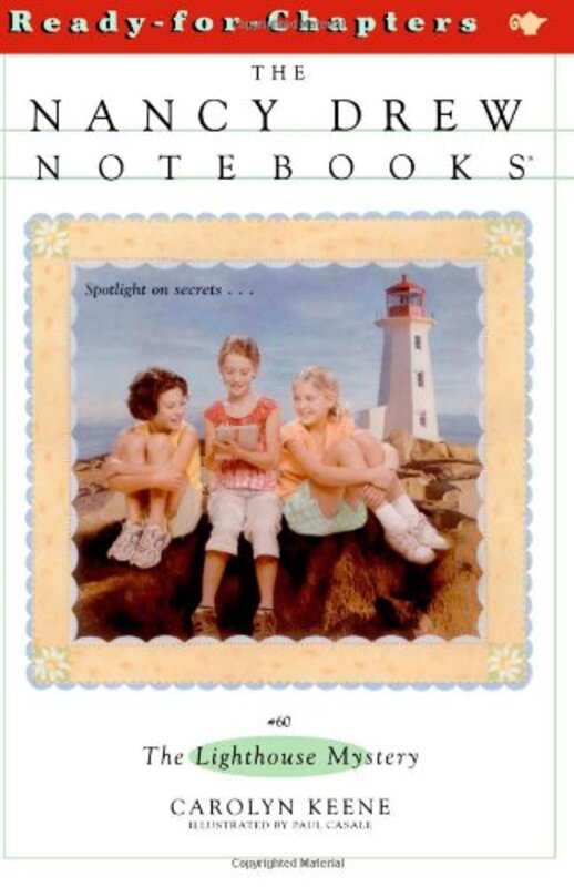 Book cover for "The Lighthouse Mystery" by Mildred A Wirt