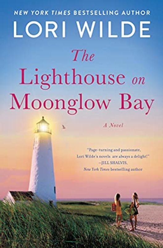 Book cover for "The Lighthouse on Moonglow Bay" by Lori Wilde