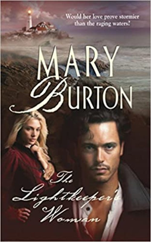 Book cover for "The Lightkeeper's Woman" by Mary Burton